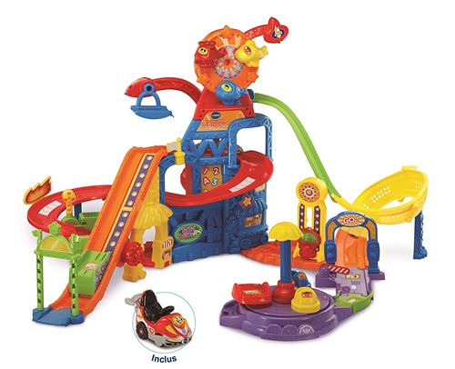 V Tech - Tut Tut Bolides - Tut Tut Land, Maxi Parc D'Attractions (+Loulou Super Casse-Cou)