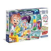 Jeu scientifique Clementoni Mon Laboratoire de chimie