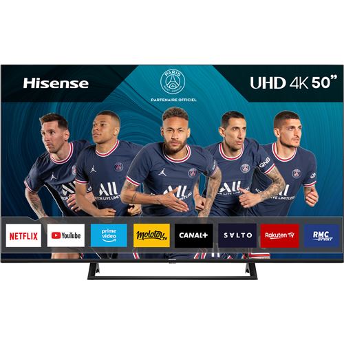 TV LED Hisense 50AE7200F 50 UHD Noir mat
