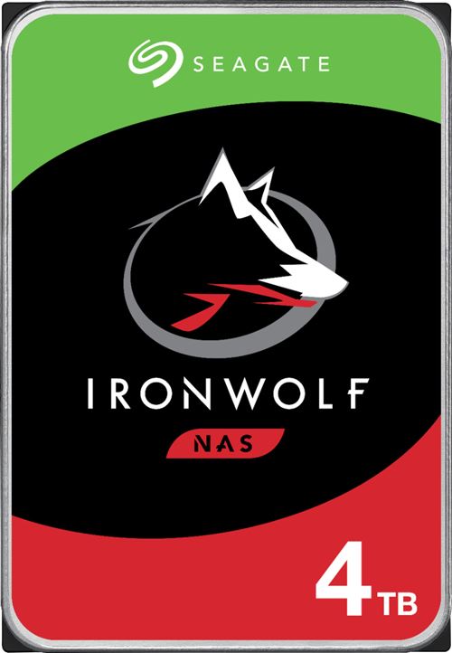 Disque dur interne Seagate Ironwolf ST4000VNA06 4 To Argent - Seagate