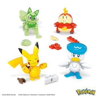 Jeu de construction Mega Bloks Pokémon New Partners