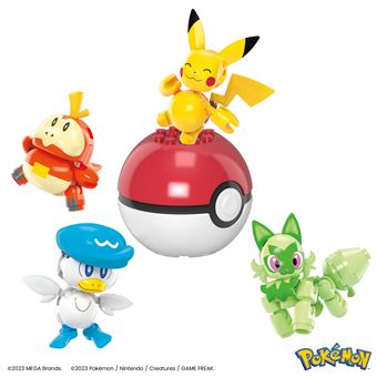 Jeu de construction Mega Bloks Pokémon New Partners