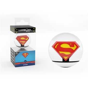 Figurine connectée Lumibowl DC Comics logo Superman