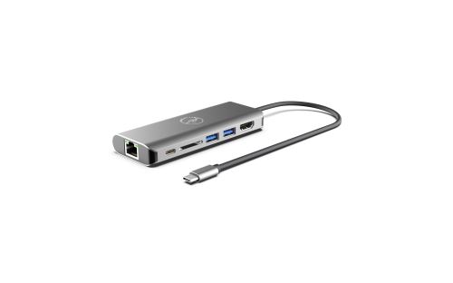 Mini dock 6 ports USB-C Mobility Lab Aluminium