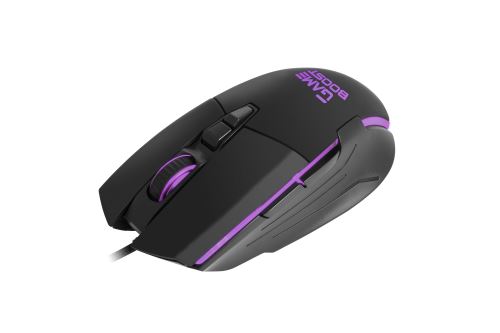 Souris gaming Gameboost MB300 Noir et Mauve