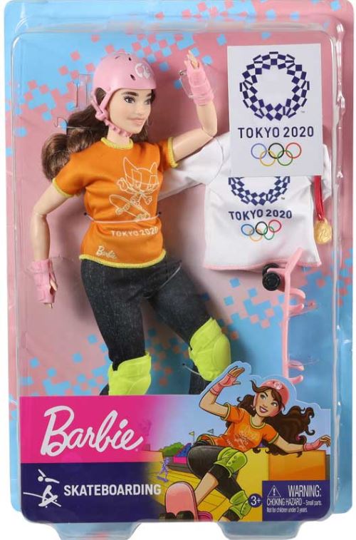 Poupée Barbie JO Skateboard