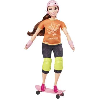 Poupée Barbie JO Skateboard
