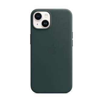 Apple - Coque de protection pour téléphone portable - compatibilité avec MagSafe - cuir - vert forêt - pour iPhone 14