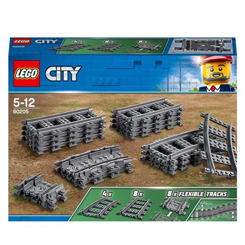 LEGO® City 60205 Pack de rails