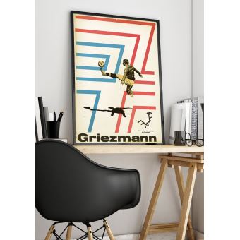 Affiche Sergeant Paper Griezmann 3 30x42 cm Edition limitée signée