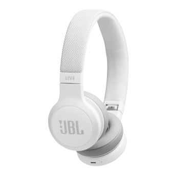 Casque JBL Live 400BT Bluetooth Blanc