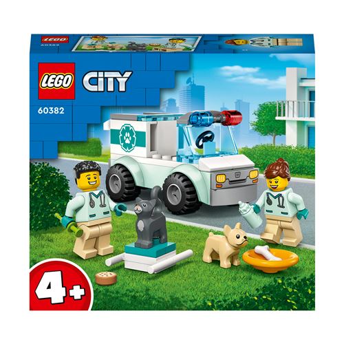 LEGO® City 60382 L'intervention du véhicule vétérinaire État correct - Lego City reconditionné disponible sur Fnac