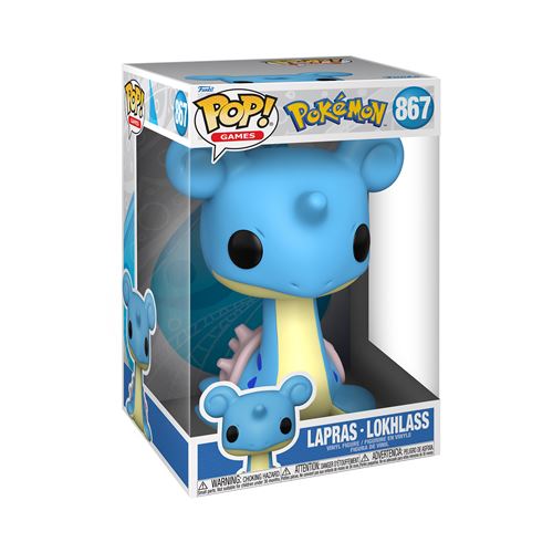 Funko Turquoise Figurine Pokemon Super Sized Jumbo Pop! Vinyl - Lapras (Emea) - Image 4