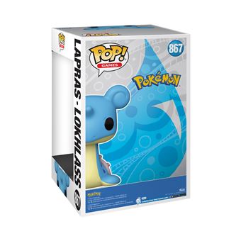 Figurine Funko Pop Jumbo Pokémon Lapras EMEA - Figurine de