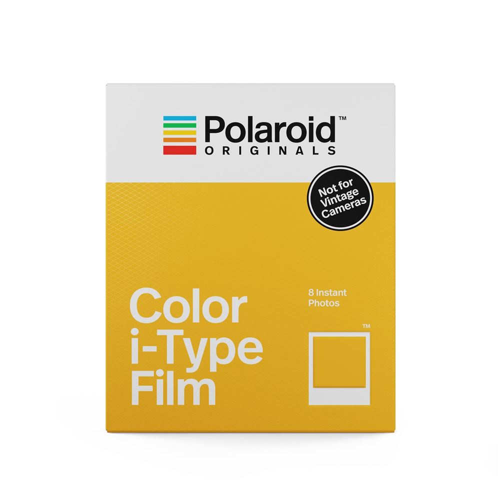 Film Instantané Polaroid Originals Couleur Cadre blanc pour I-1 et Polaroid  Originals OneStep 2 - Pellicule
