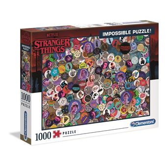 Clementoni Impossible Stranger Things Impossible Puzzel 1000 stuks - [Artikel bestemd voor de Franse markt (niet verkrijgbaar in het Nederlands)]