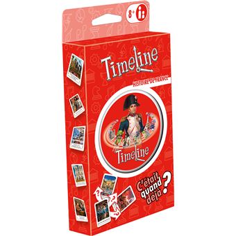 Jeu de cartes Asmodee Timeline Histoire de France