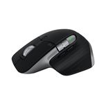 Logitech Master Series MX Master 3S for Mac - Souris - ergonomique - optique - 7 boutons - sans fil - Bluetooth, 2.4 GHz - gris sidéral - pour Apple MacBook