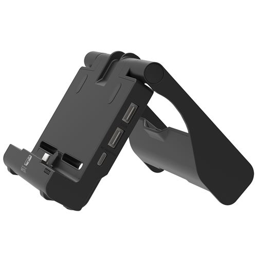 Support USB Hori Multiports Noir pour Nintendo Switch