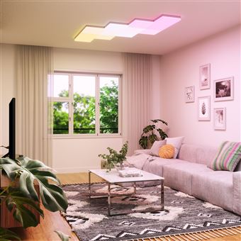 Ruban LED Nanoleaf Skylight Kit de démarrage Pack de 3 Panneaux 24 W