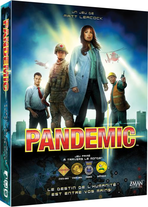 Boite de Jeu d’ambiance Asmodee Pandemic