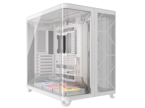 Boîtier PC gaming Corsair AIR 5400 RS-R moyen tour Blanc ARGB