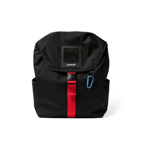 Sac a dos Polaroid en materiaux recycles Ripstop Noir/Multi