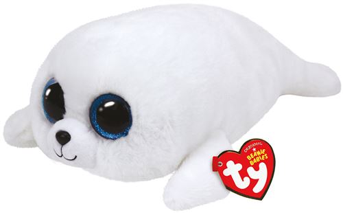Peluche Icy Le Phoque Ty Beanie Boo's Medium, 33 cm Animal en