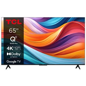 TV QLED Pro TCL 65T7B 165 cm 4K UHD 2025 Aluminium brossé