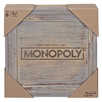 Jeu de société Hasbro Monopoly série rustique