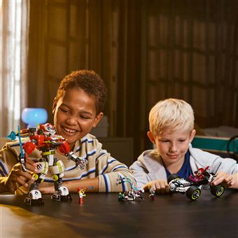 LEGO® DREAMZzz™ 71497 Robot-tigre de Cooper et bolide de Zero