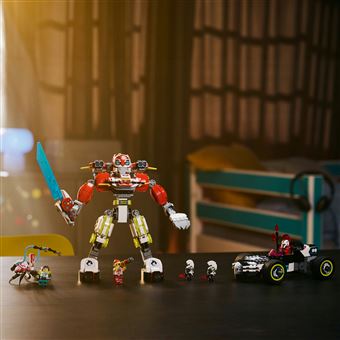 LEGO® DREAMZzz™ 71497 Robot-tigre de Cooper et bolide de Zero