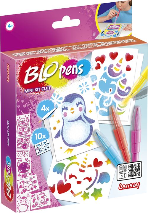 Mini kit de dessin Lansay Blopens Cute