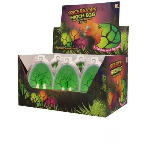 Kit créatif Grand œuf triceratops à éclore Magnoidz