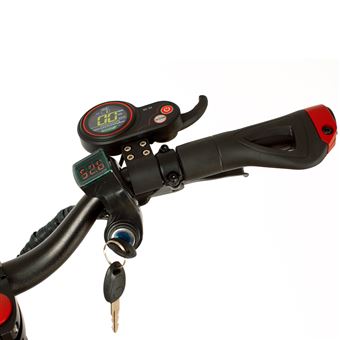 Trottinette électrique Z 10X 60V 21AH 2400 W Noir et Rouge