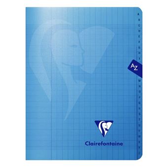 Répertoire de 96 pages Séyès Clairefontaine Mimesys 17 x 22 cm Modèle aléatoire - 1