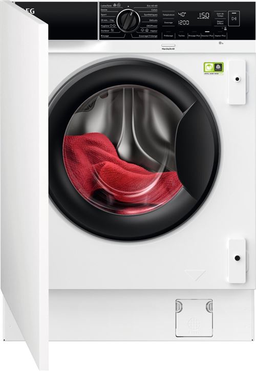 Lave-linge hublot AEG LFR8W8140BI Série 8000 Oko Mix Blanc