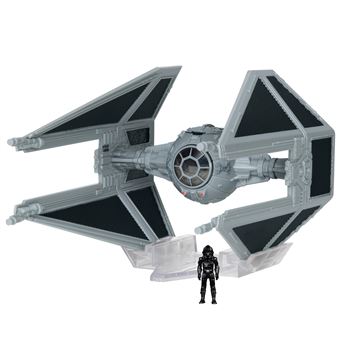 STAR WARS Micro Galaxy Squadron – Pack Mystère Jedi Interceptor D'Anakin (Armada Edition) – Véhicule 7,6 Cm + Figurines, Exclusif Amazon