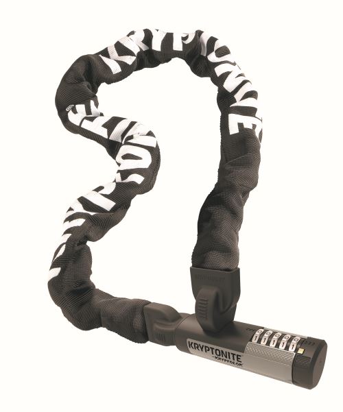 Antivol Kryptonite Chaîne Kryptolock 990 90 cm à code Niveau de sécurité 6/10 Noir