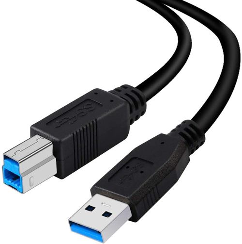 Câble d'imprimante USB 3.0 On Earz Mobile Gear 1.8 m Noir