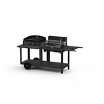 Mixte Barbecue et Plancha le Marquier MIVME13V2 Mendy-Alde Pure Grill 5400 W Noir