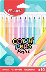 ETUI 10 FEUTRE COLORPEP PASTEL