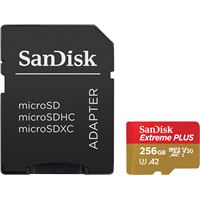Carte mémoire micro SD SanDisk Extreme Plus microSDXC 256 Go