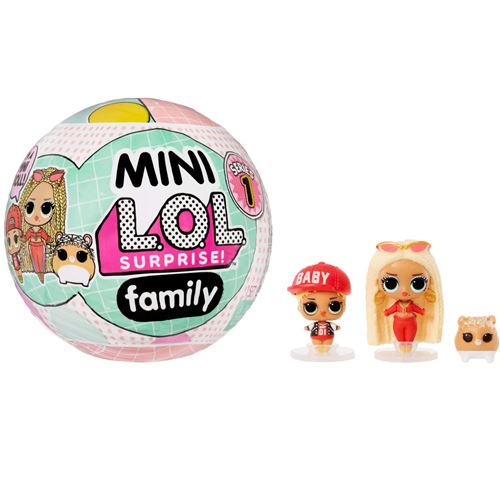 Lol Surprise Poupée L.O.L. Surprise Mini Famille De Mini Poupées