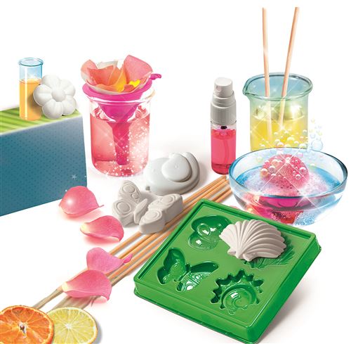 Kit Créatif Fleurs Parfumées Clementoni | 7 Fleurs à Assembler | Dès 7 Ans