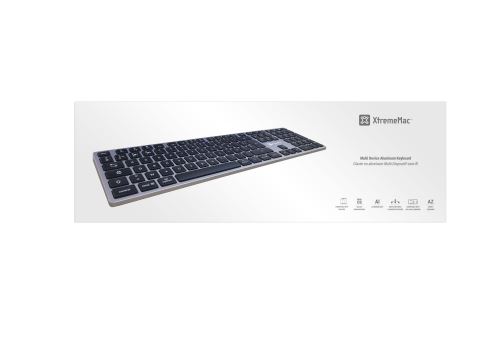 Clavier sans fil pliable - XWH-FLK-13 - Gris sidéral XMAC : le clavier à  Prix Carrefour