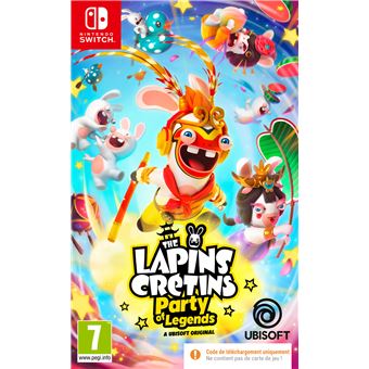 Code de téléchargement Les Lapins Crétins : Party of Legends Nintendo Switch