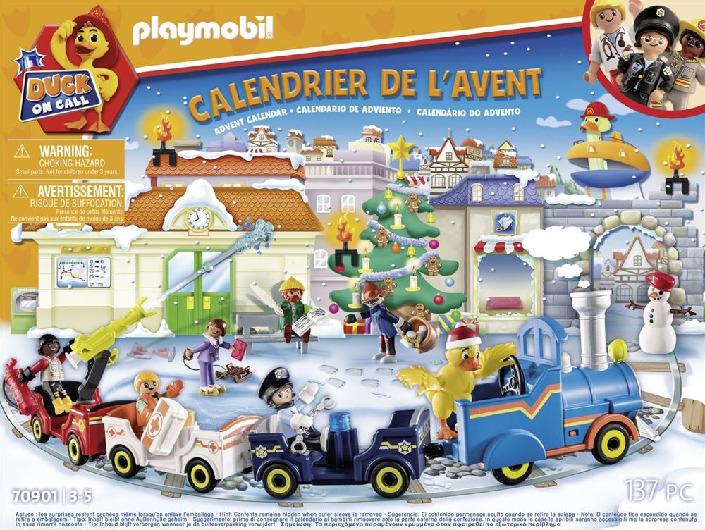 Playmobil Duck on Call 70901 Calendrier de l'Avent - Playmobil - à la Fnac