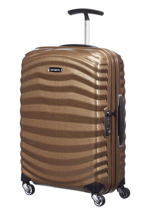 Valise cabine Samsonite Lite-Shock 55 cm Beige