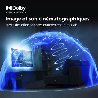 TV LED Philips Ambilight 50PUS8517/12 126 cm 4K UHD Android TV Gris anthracite 2022